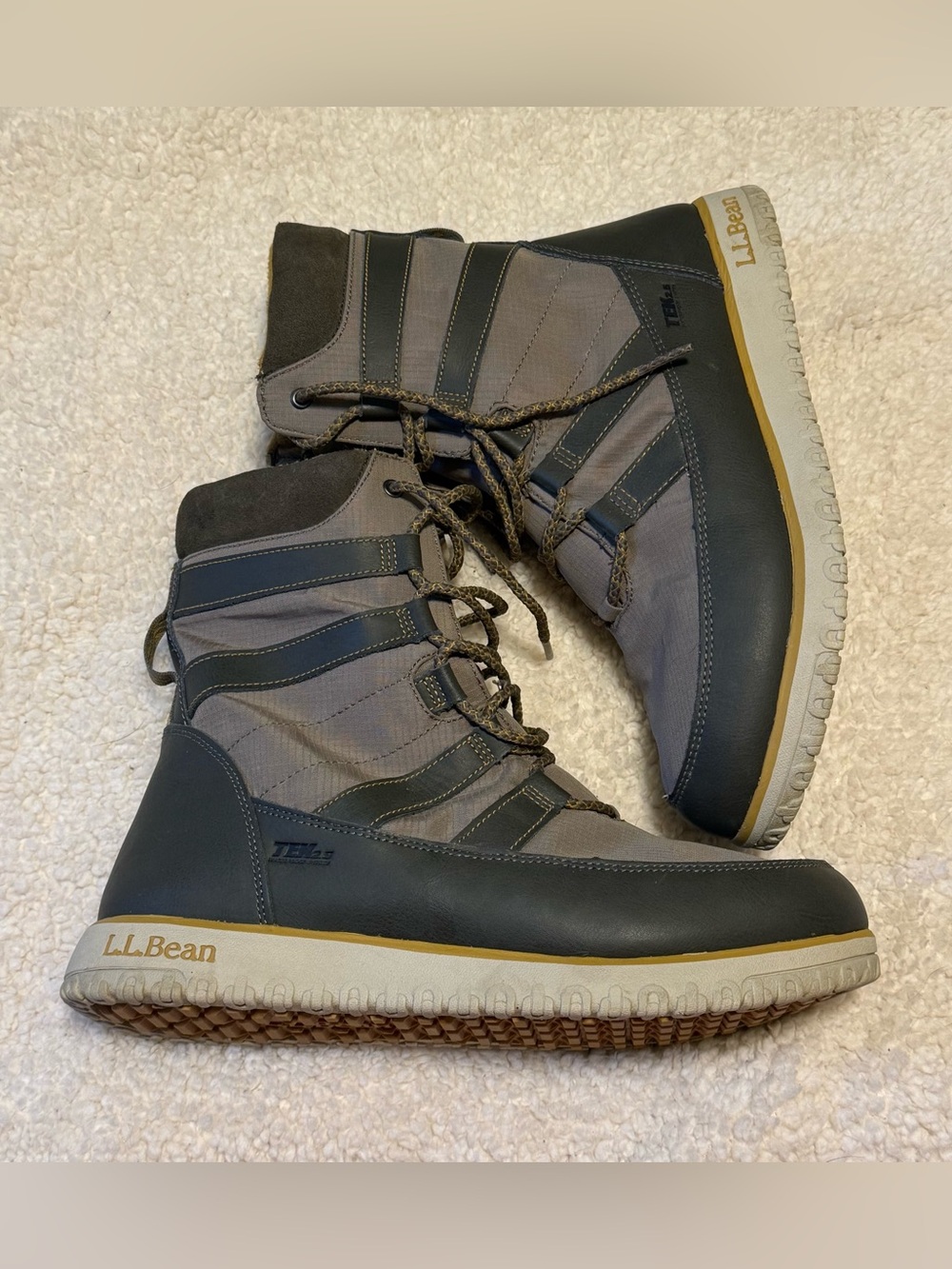 L.L. Bean Ultralight Insulated Winter Snow Outdoor Boots Men’s Size 10